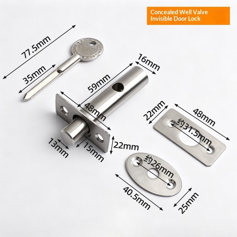 Home Security Brand - Stainless Steel Anti Theft Hidden Door