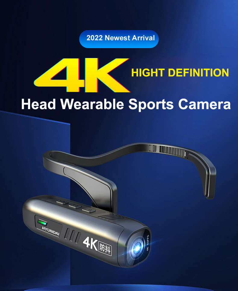 Home Security Camera Installation - Smart Outdoor Sports 5K Head Wearable