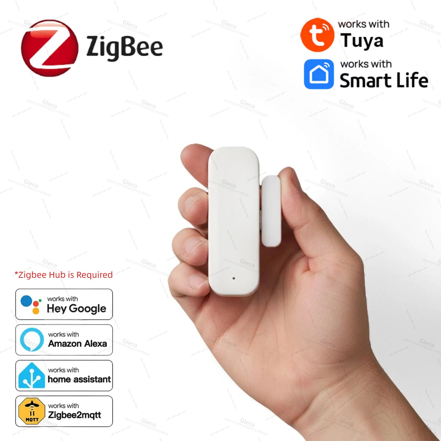 Home Security Technology - Tuya Zigbee Door Window Sensor Alarm