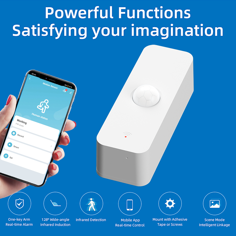 Tuya WiFi Zigbee PIR Motion Se - Home Security Technology recension och pris