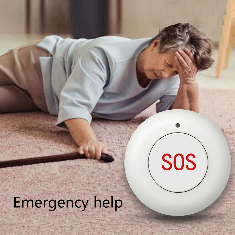 Wireless SOS Button Smart Home - Home Security Technology recension och pris