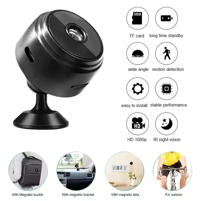 A9 Mini WiFi HD 1080P Security - Home Security Camera Installation recension och pris