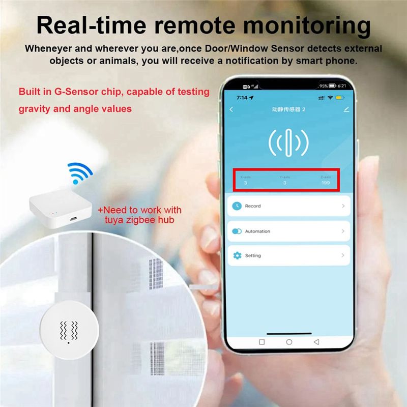 [NEW A09R!】 Tuya Zigbee Smart  - Home Security Guard recension och pris