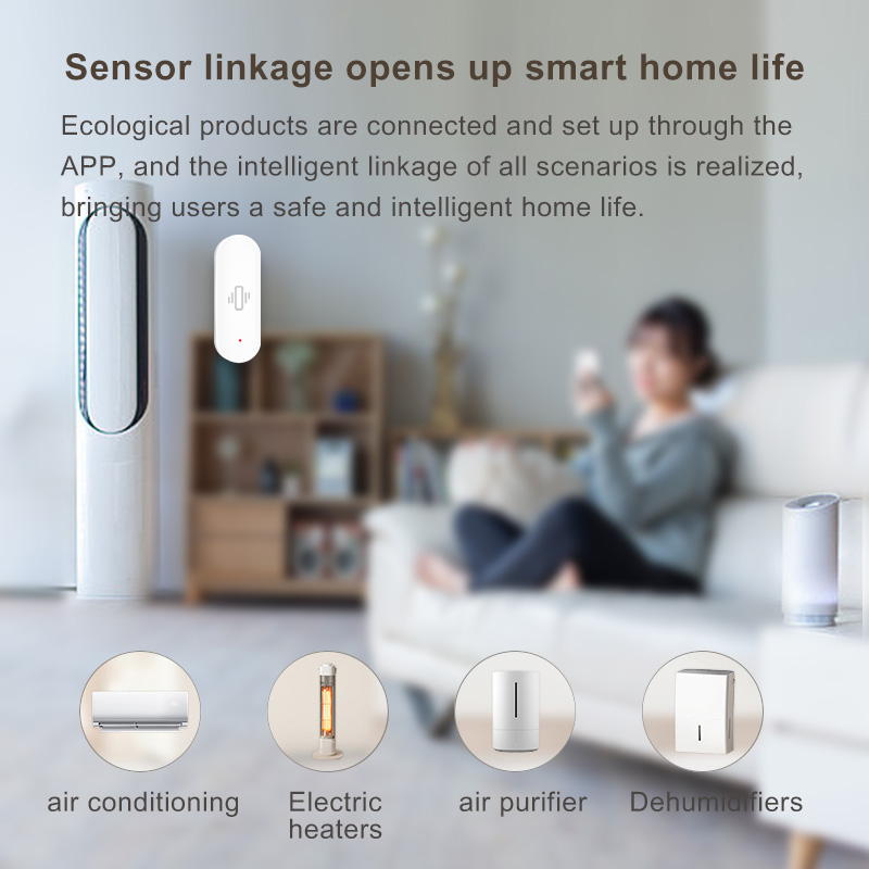 Tuya WiFi Vibration Sensor, Se - Home Security App recension och pris