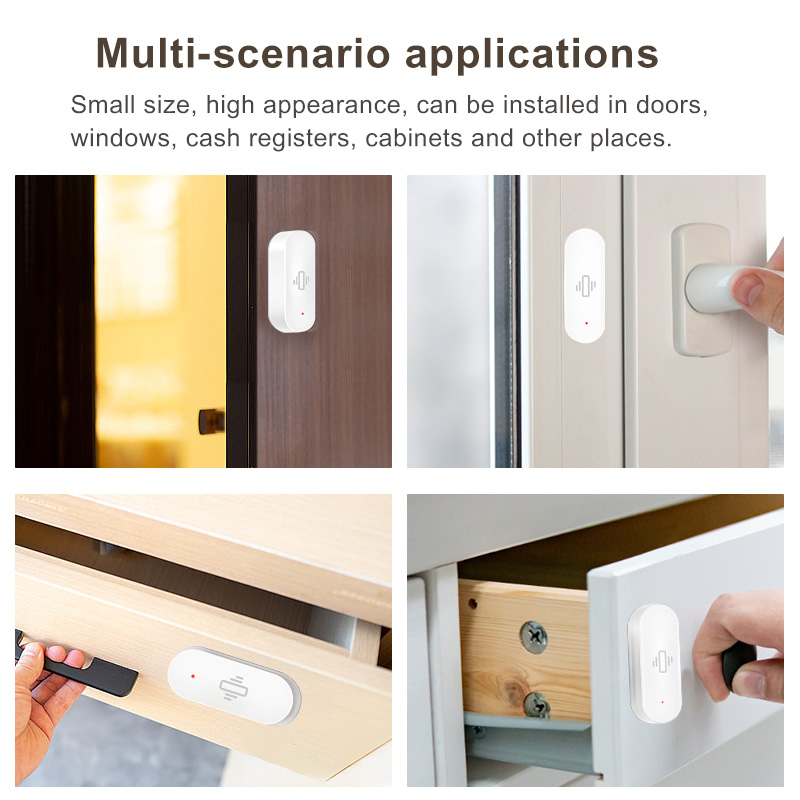 Tuya WiFi Vibration Sensor, Se - Home Security App recension och pris