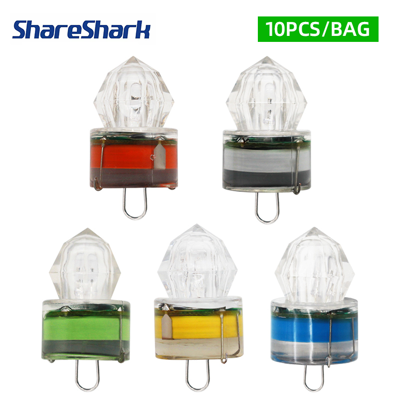 ShareShark 10pcs/bag LED Fishi - Home Security Companies recension och pris