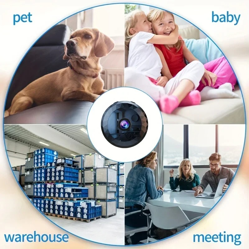 4K Mini WiFi Camera Wireless S - Home Security Ai recension och pris