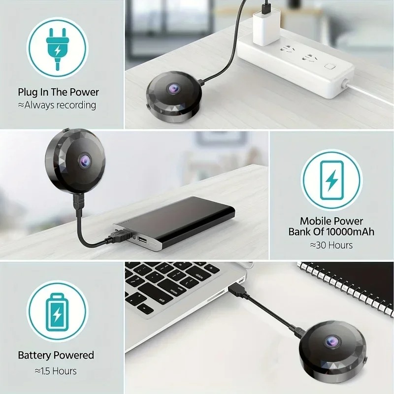 4K Mini WiFi Camera Wireless S - Home Security Ai recension och pris