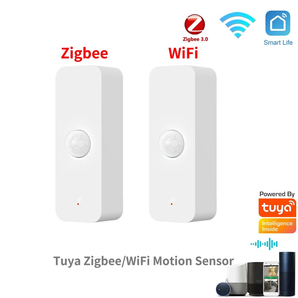 Tuya WiFi Zigbee PIR Motion Se - Home Security Technology recension och pris