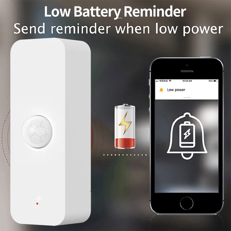Tuya WiFi Zigbee PIR Motion Se - Home Security Technology recension och pris