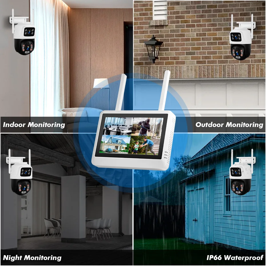 FUERS 8CH Wireless NVR Securit - Home Security Nvr recension och pris