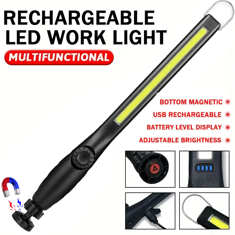 USB Rechargeable 700LM LED Wor - Home Security Jobs recension och pris