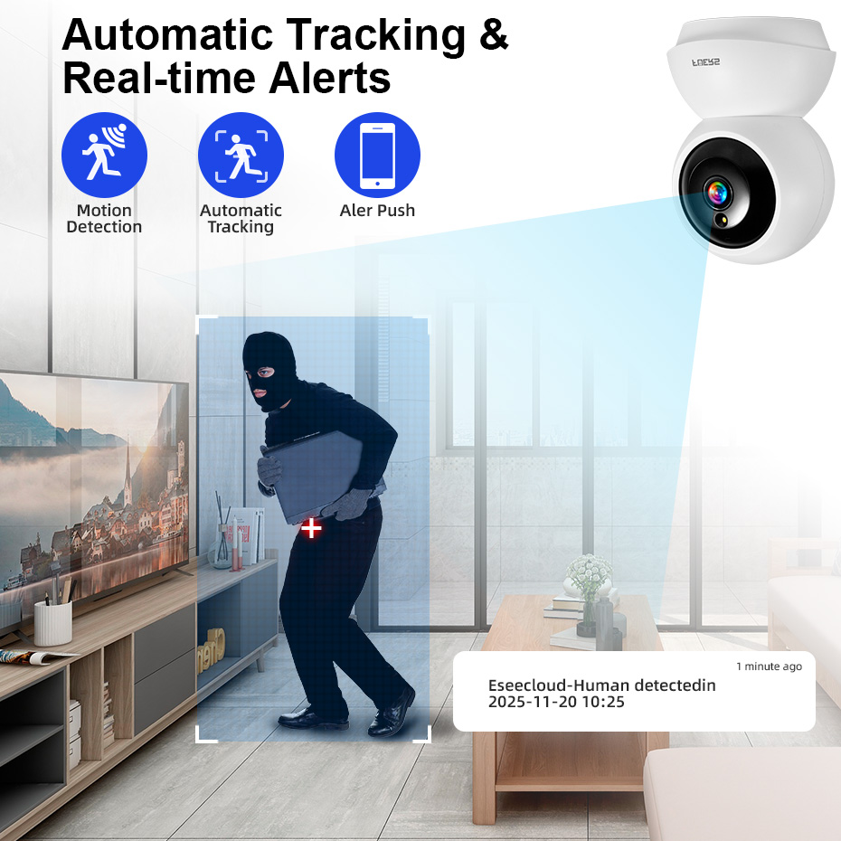 Fuers 5MP WiFi Camera Home Ind - Home Security Ai recension och pris