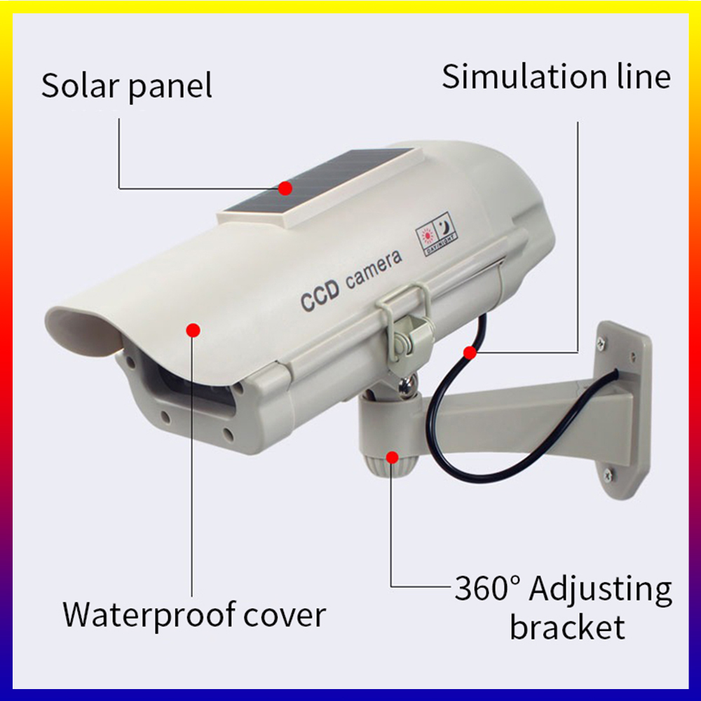 Simulation Solar Camera Waterp - Home Security Camera Installation recension och pris