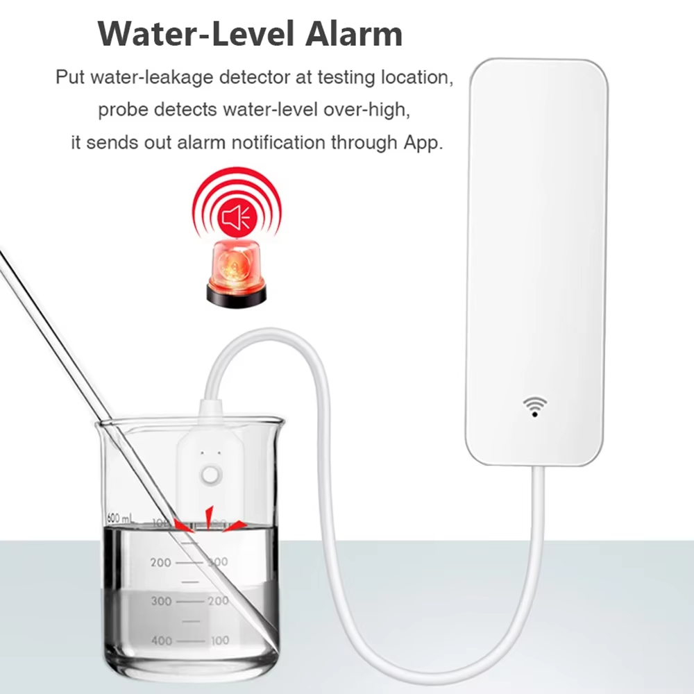 ZigBee WiFi Water Leak Sensor  - Home Security App recension och pris