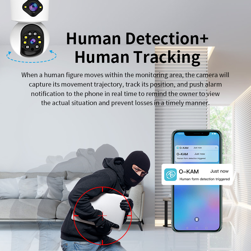 YI Lot APP 4MP Dual Lens Full  - Home Security Ai recension och pris