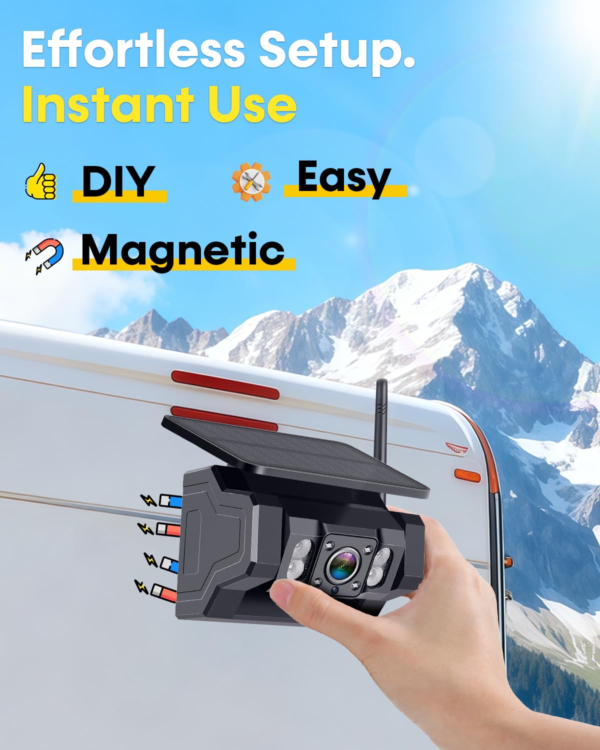 Airow auto Dual Wireless Water - Camera Solar Wireless recension och pris