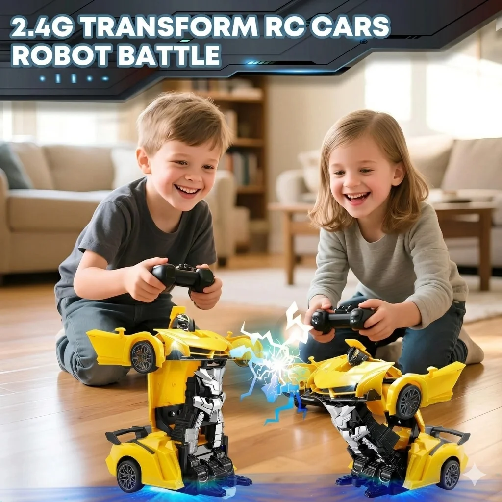 2 in 1 RC Transforming Car Rob - Home Security Companies recension och pris