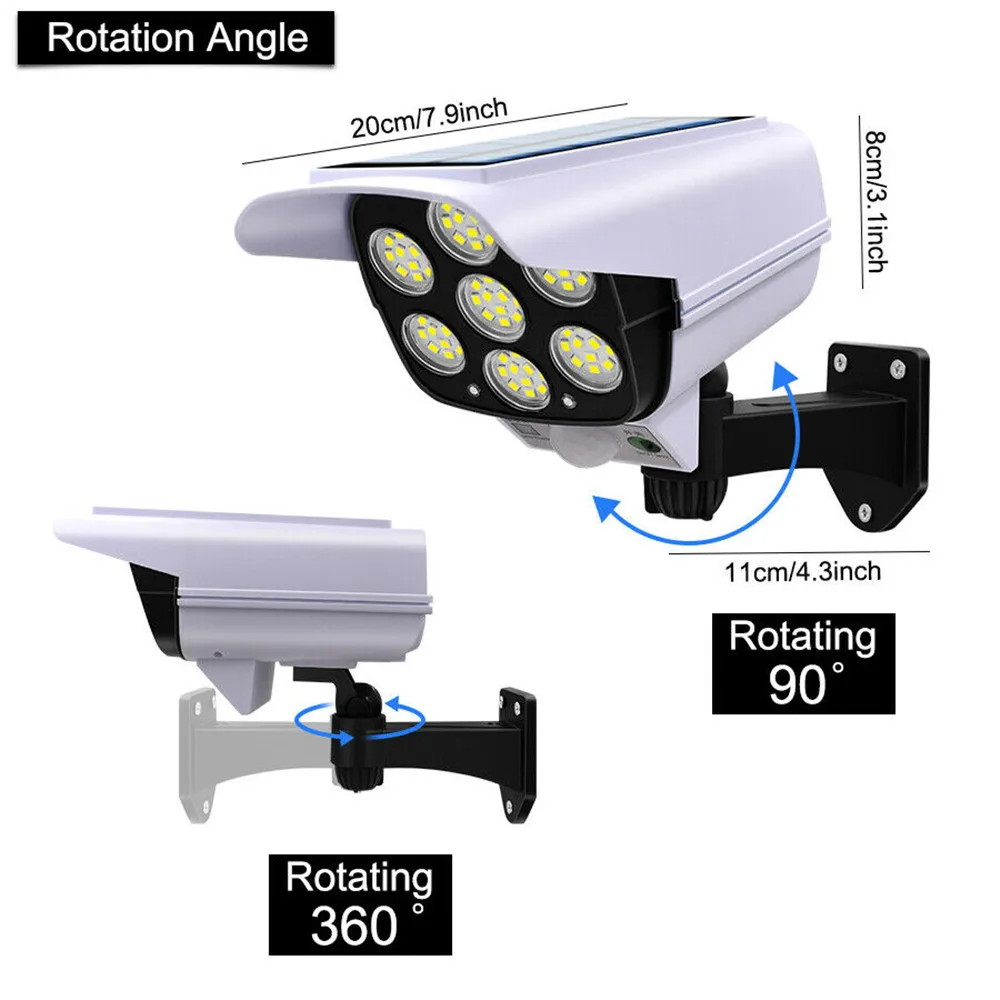 Outdoor Solar Light Motion Sen - Home Security Camera Installation recension och pris