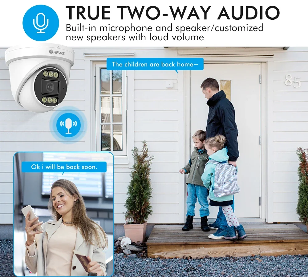OEM 8MP 4K 25FPS PoE IP Camera - Home Security And Camera System recension och pris
