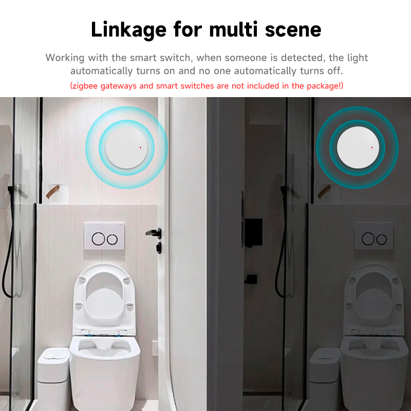 Tuya Zigbee 3.0 24GHz MmWave H - Home Security Technology recension och pris