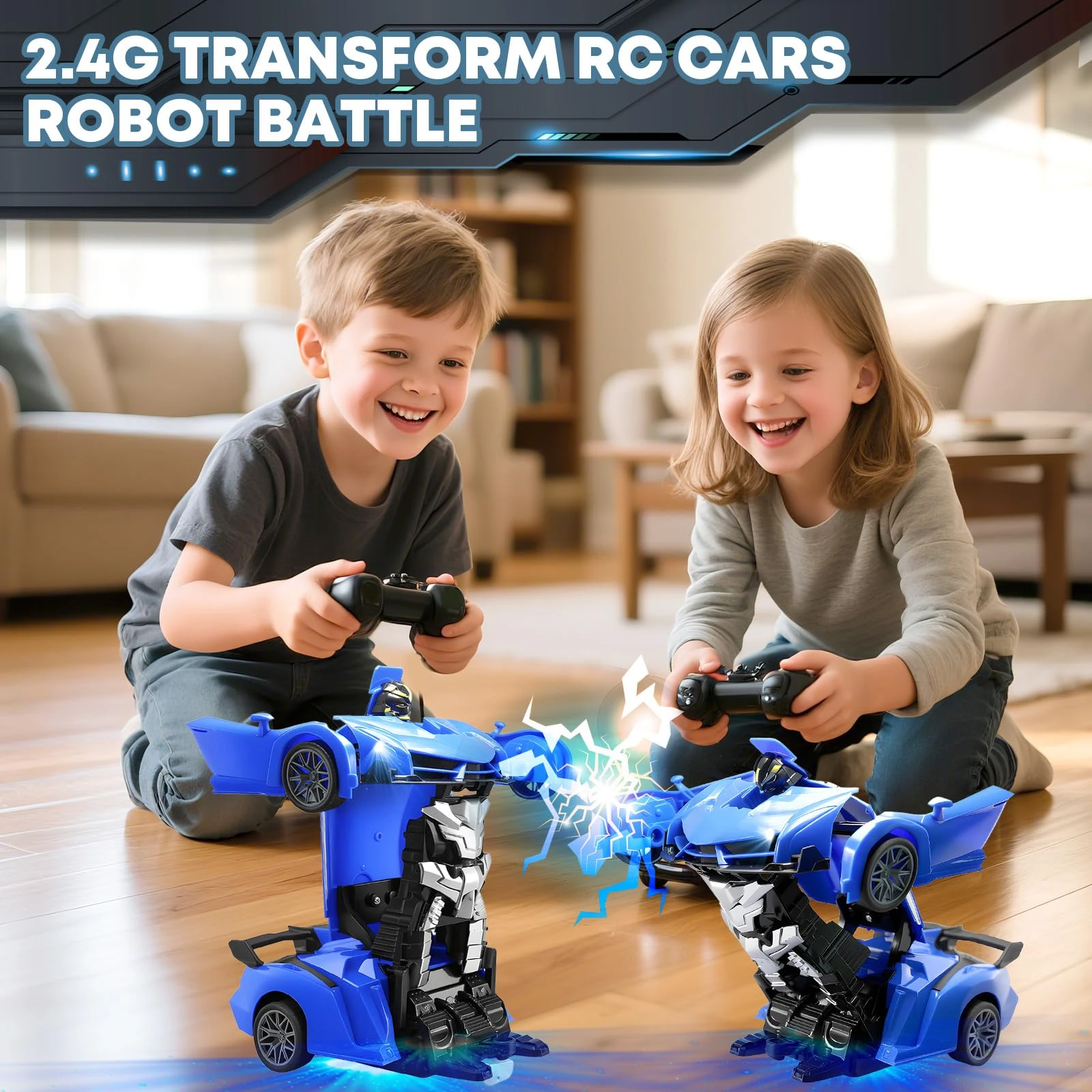 2 In 1 RC Transforming Car Rob - Home Security Companies recension och pris