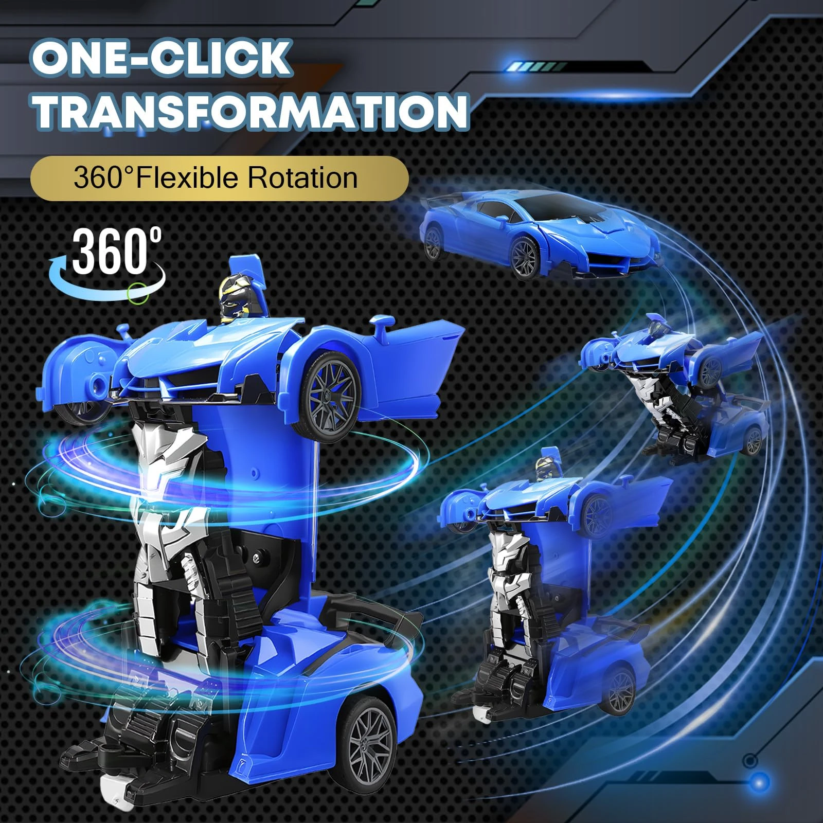 2 In 1 RC Transforming Car Rob - Home Security Companies recension och pris