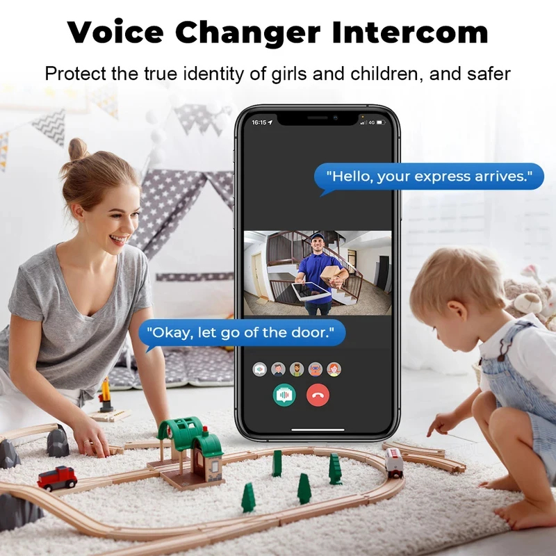 Smart Home WiFi Video Doorbell - Home Security Camera Installation recension och pris