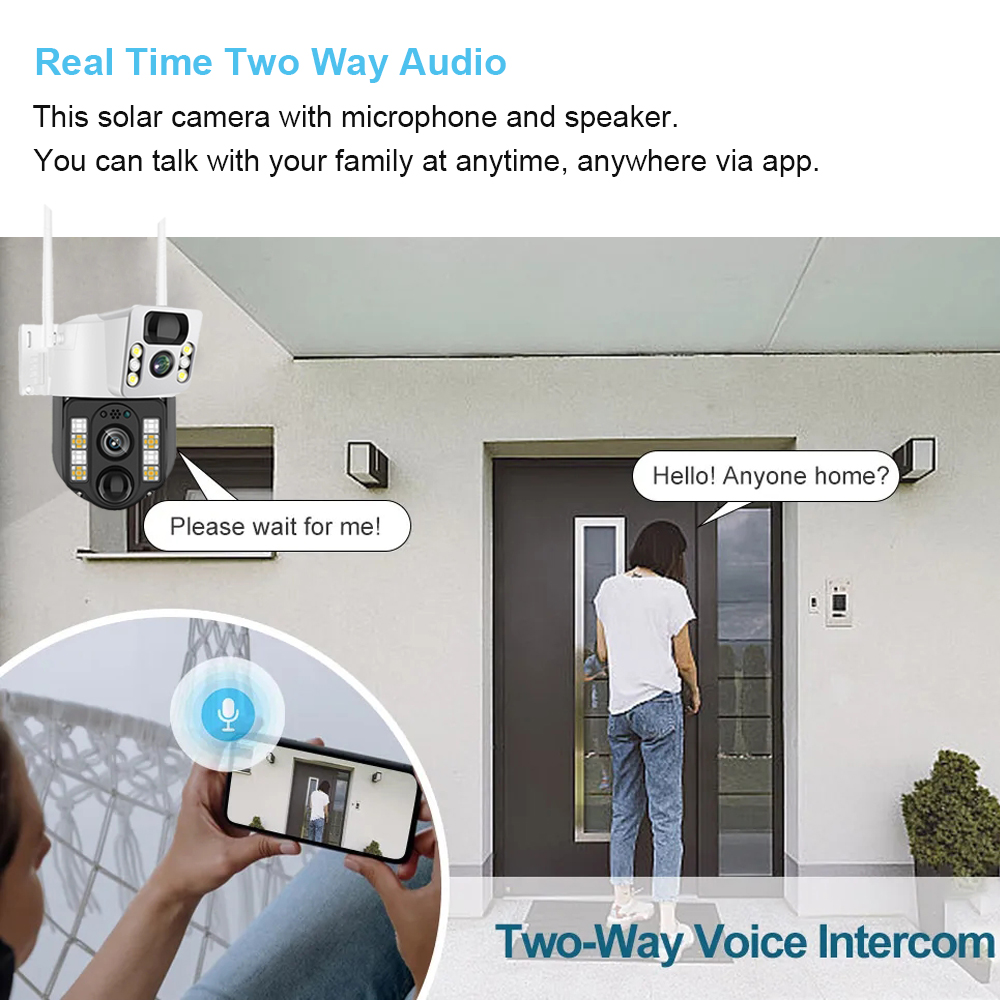 WiFi/4G Solar Camera IP CCTV S - Home Security Guard recension och pris