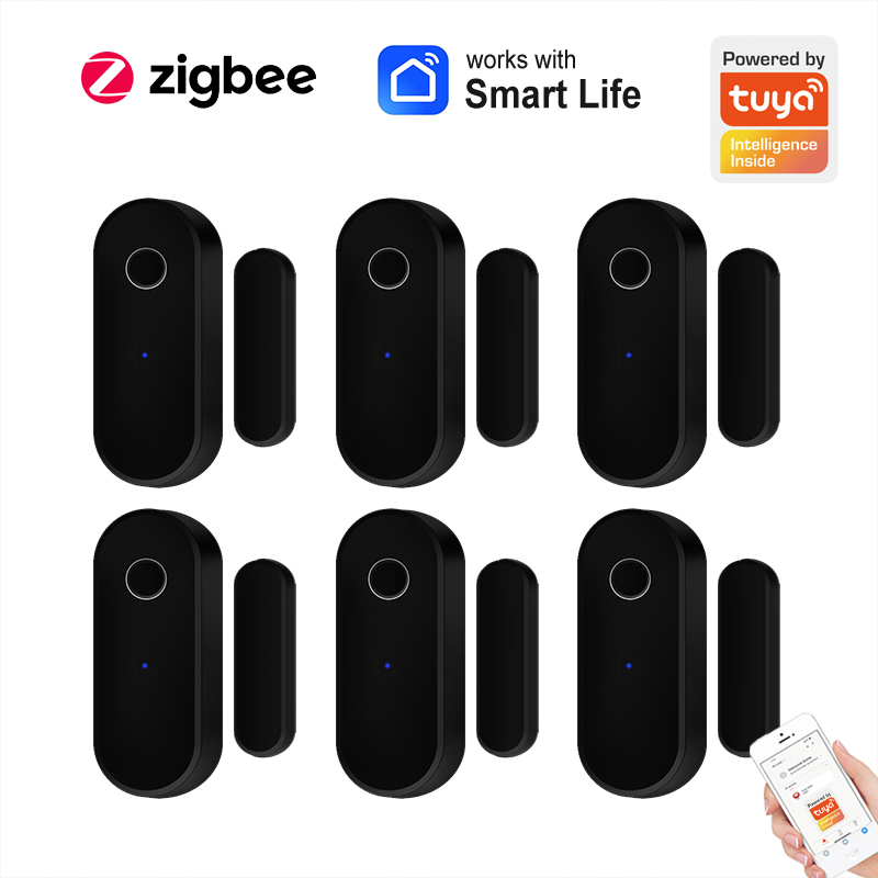 Tuya Smart Zigbee Door Sensor  - Home Security Technology recension och pris
