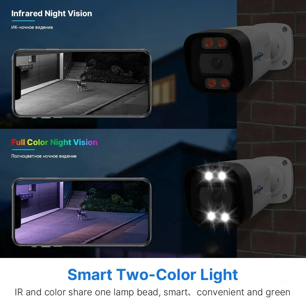 Hiseeu 4K 8channel 8mp Outdoor - Home Security And Camera System recension och pris