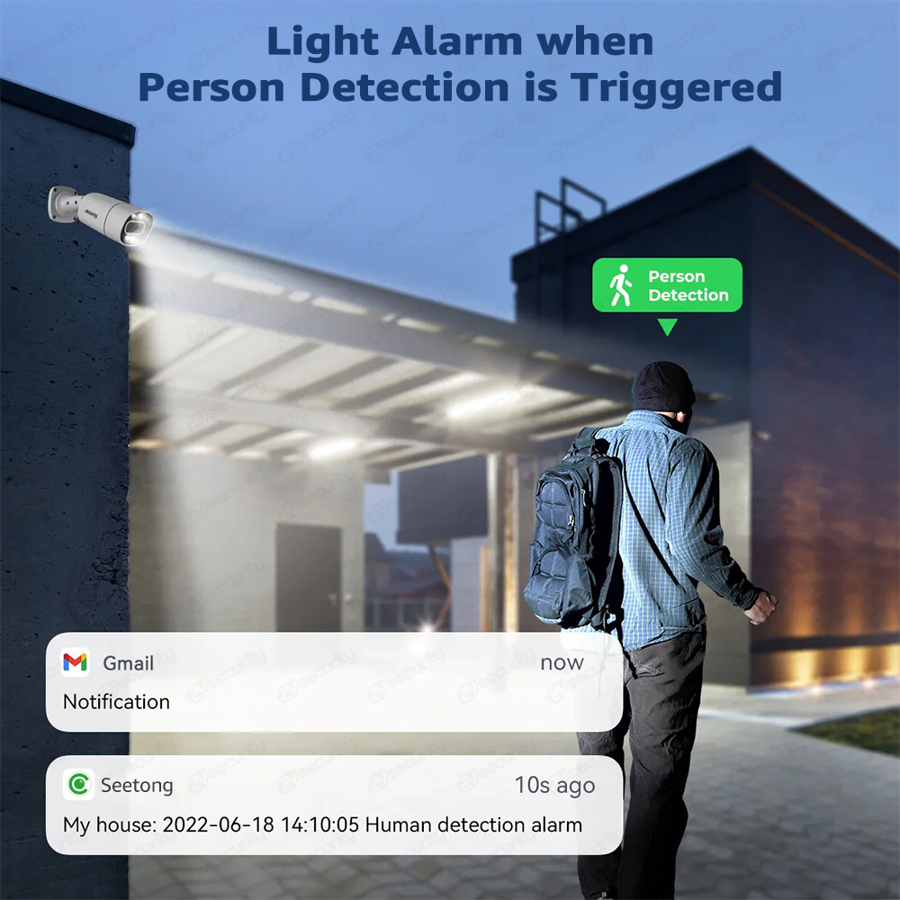4K PoE Security Camera System  - Home Security And Camera System recension och pris