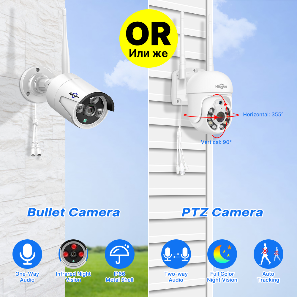 Hiseeu 5MP WiFi CCTV Camera Se - Home Security Nvr recension och pris