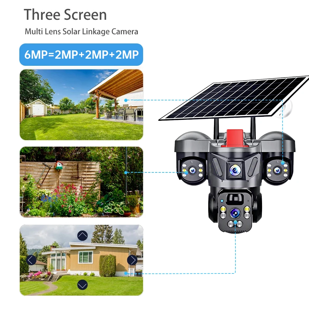 KERUI V380 Pro Outdoor PTZ 6MP - Home Security Camera Installation recension och pris