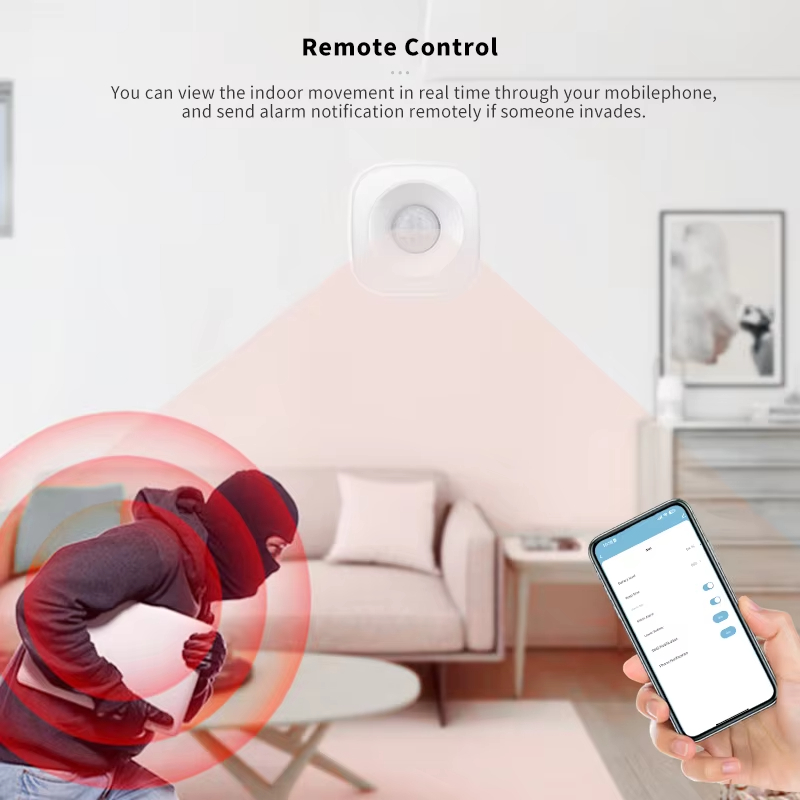Tuya ZigBee/WiFi PIR Motion Se - Home Security App recension och pris