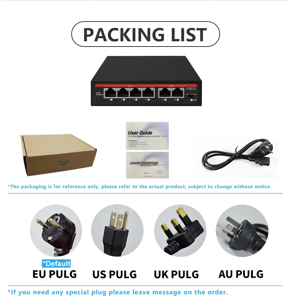High Quality EWIND 6Port AI Po - Home Security Ai recension och pris