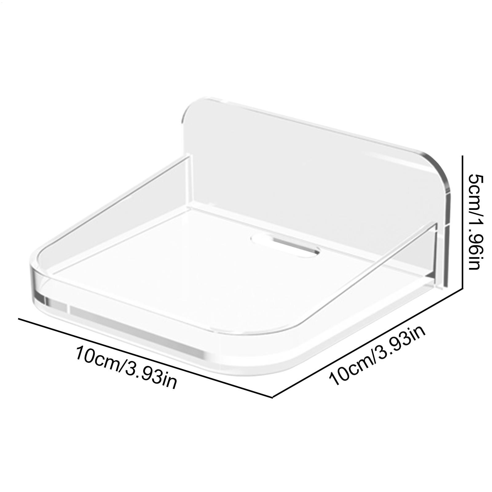 1pc Small Shelf Wall Mount Tin - Home Security For Renters recension och pris