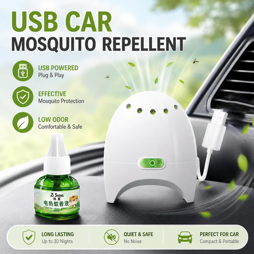 1SET USB Car Electric Mosquito - Home Security Technology recension och pris