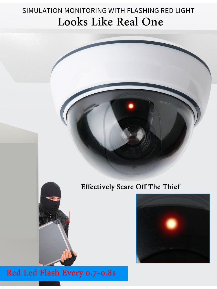 Creative Black/White Fake Dome - Home Security Camera Installation recension och pris